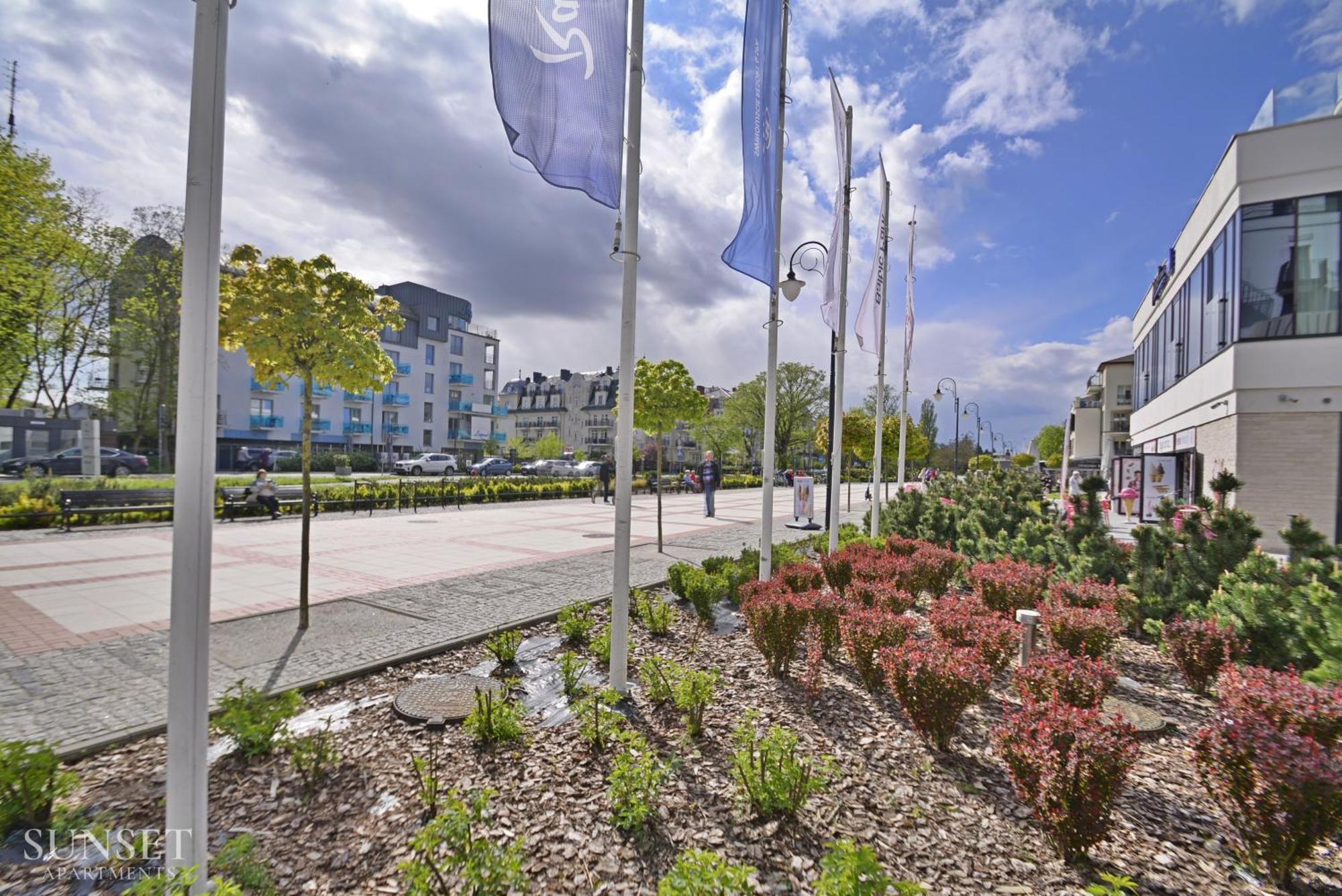 Baltic Park Fort 204G Plaza 100M - Sunset Apartments Świnoujście  Eksteriør billede